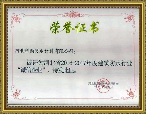 榮譽(yù)資質(zhì)